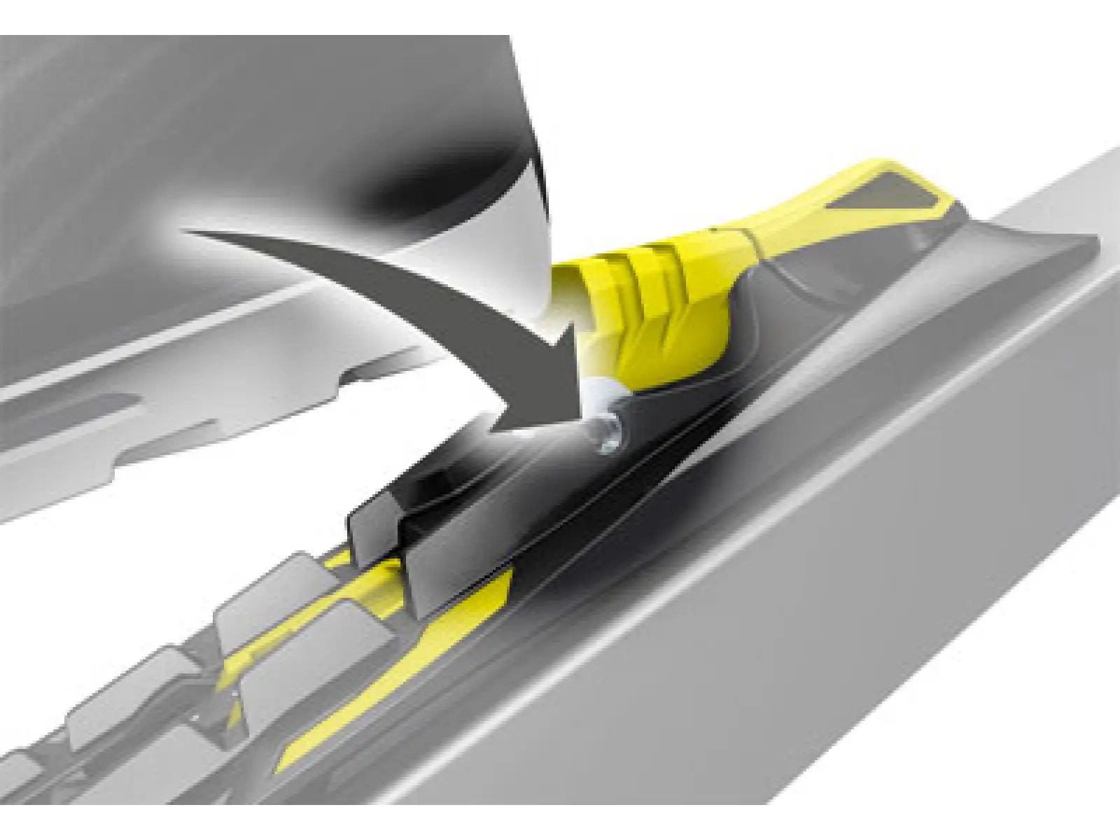 Fischer CONTROL STEP-IN IFP bežecké viazanie pre klasiku 23/24 yellow