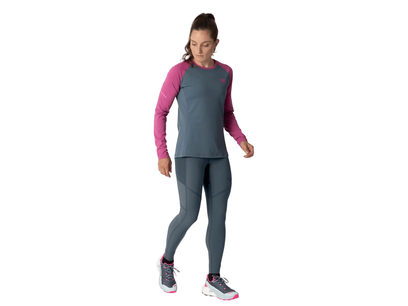Dynafit Alpine Pro dámske tričko dlhý rukáv Magenta