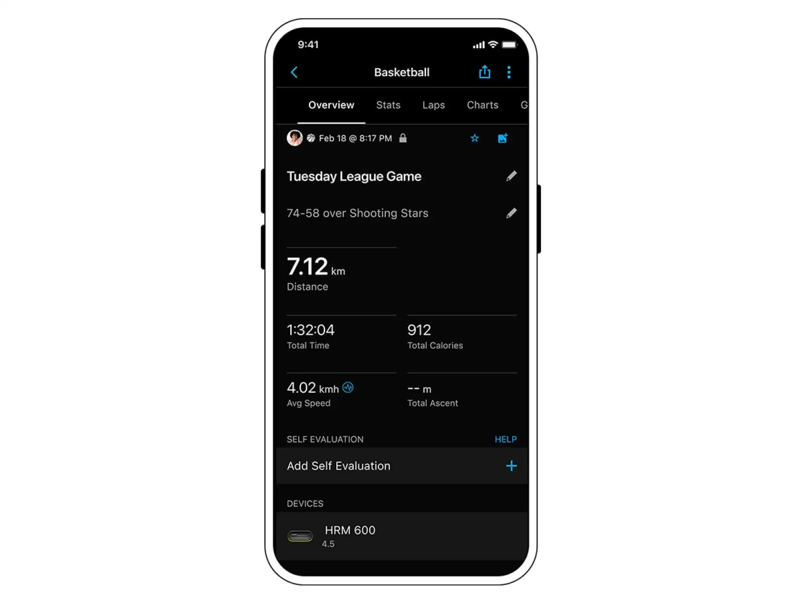 Garmin HRM 600 hrudný pás
