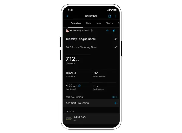 Garmin HRM 600 hrudný pás