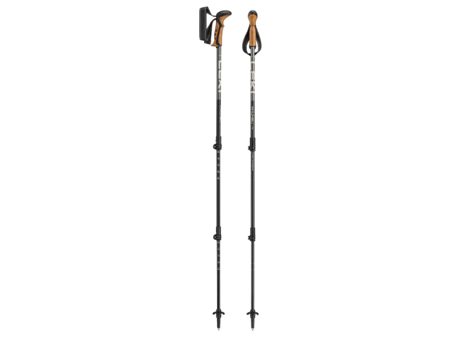 Khumbu Lite trekingové palice black-pale clay light-dark anthracite