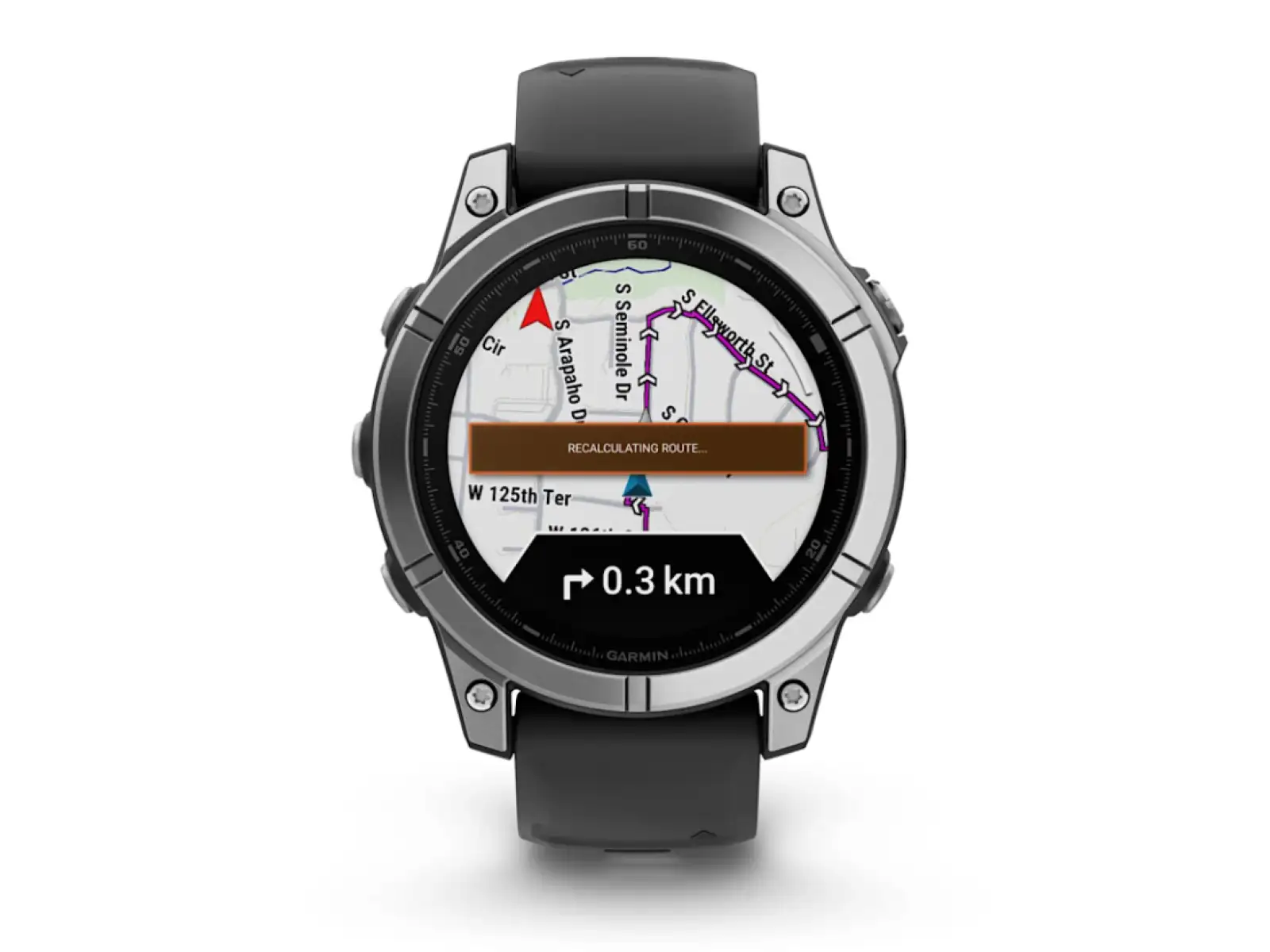 Garmin fenix E - 47 mm AMOLED inteligentné hodinky Slate Grey Steel