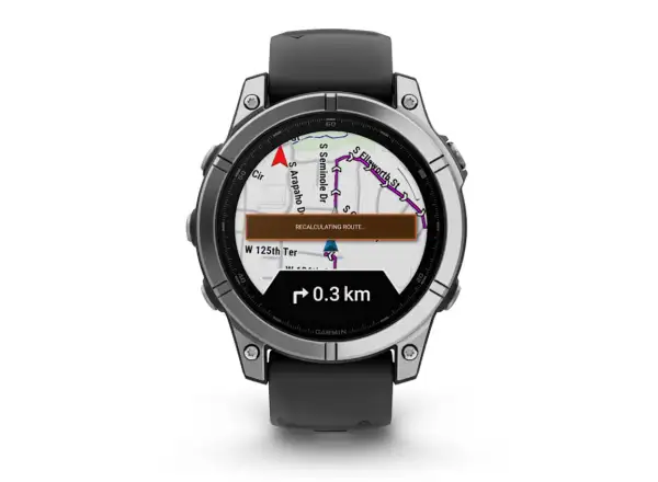 Garmin fenix E - 47 mm AMOLED inteligentné hodinky Slate Grey Steel