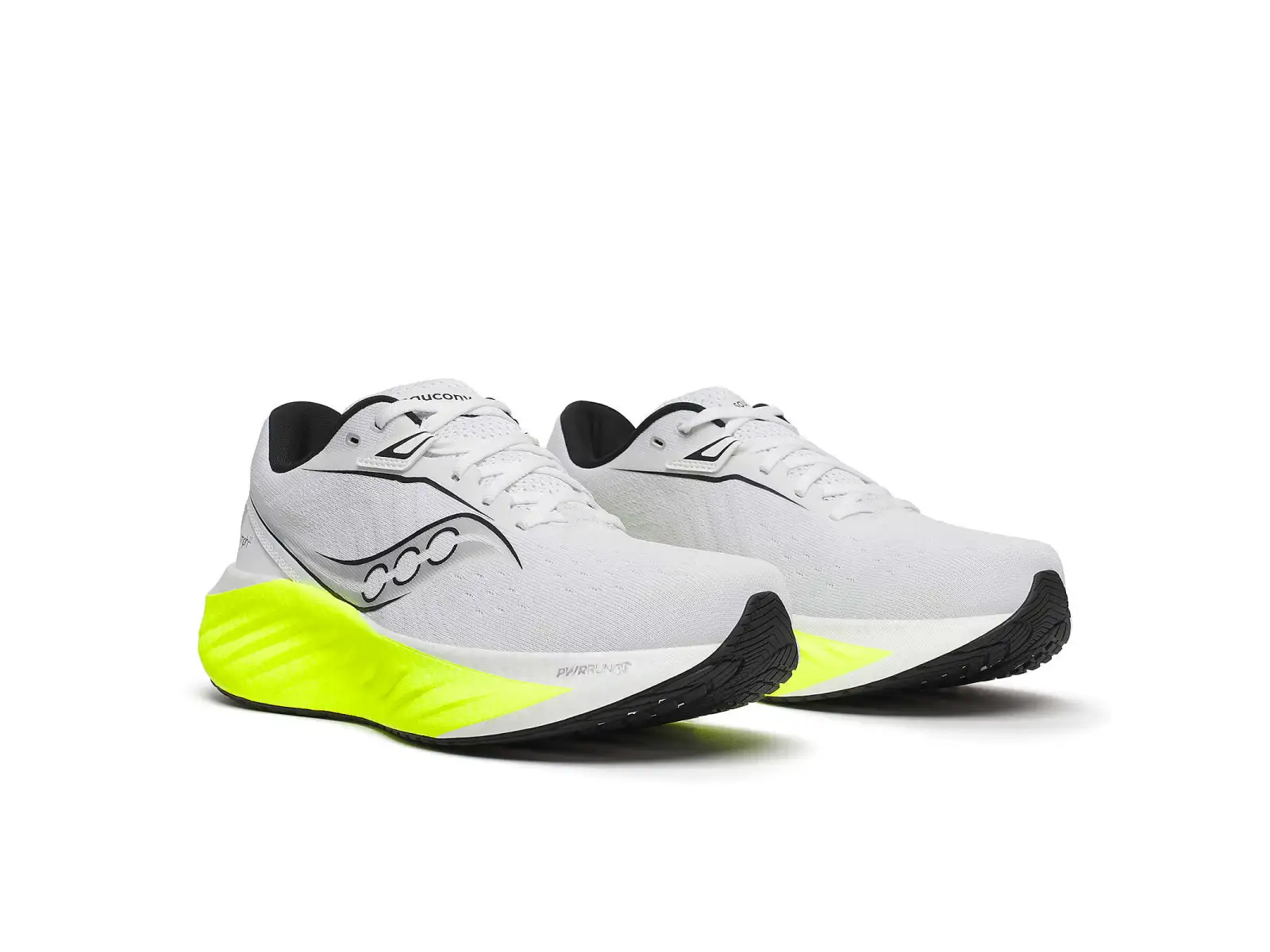 Saucony Triumph 22 pánska bežecká obuv White/Citron