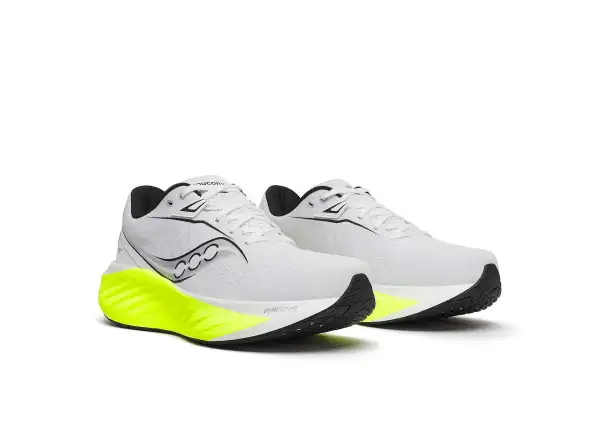 Saucony Triumph 22 pánska bežecká obuv White/Citron