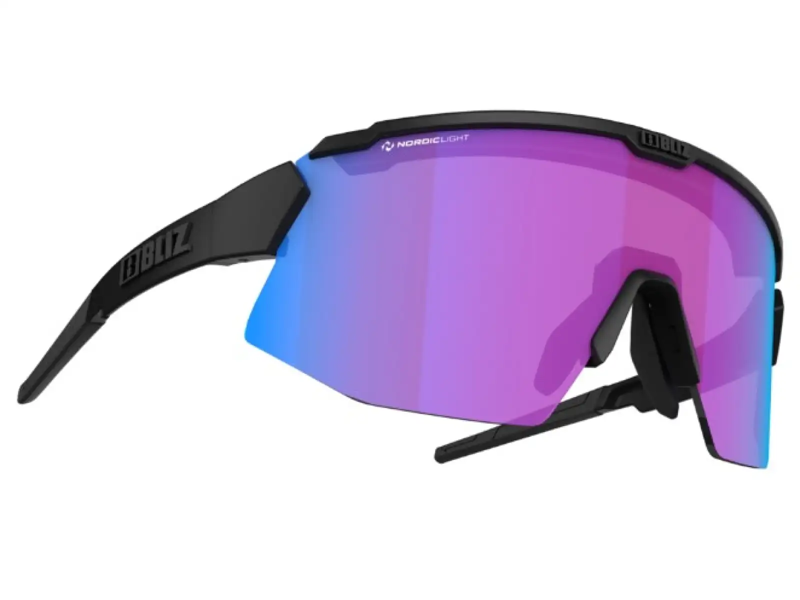 Okuliare Blizz Breeze Small Nano Optics Matt Black/Violet