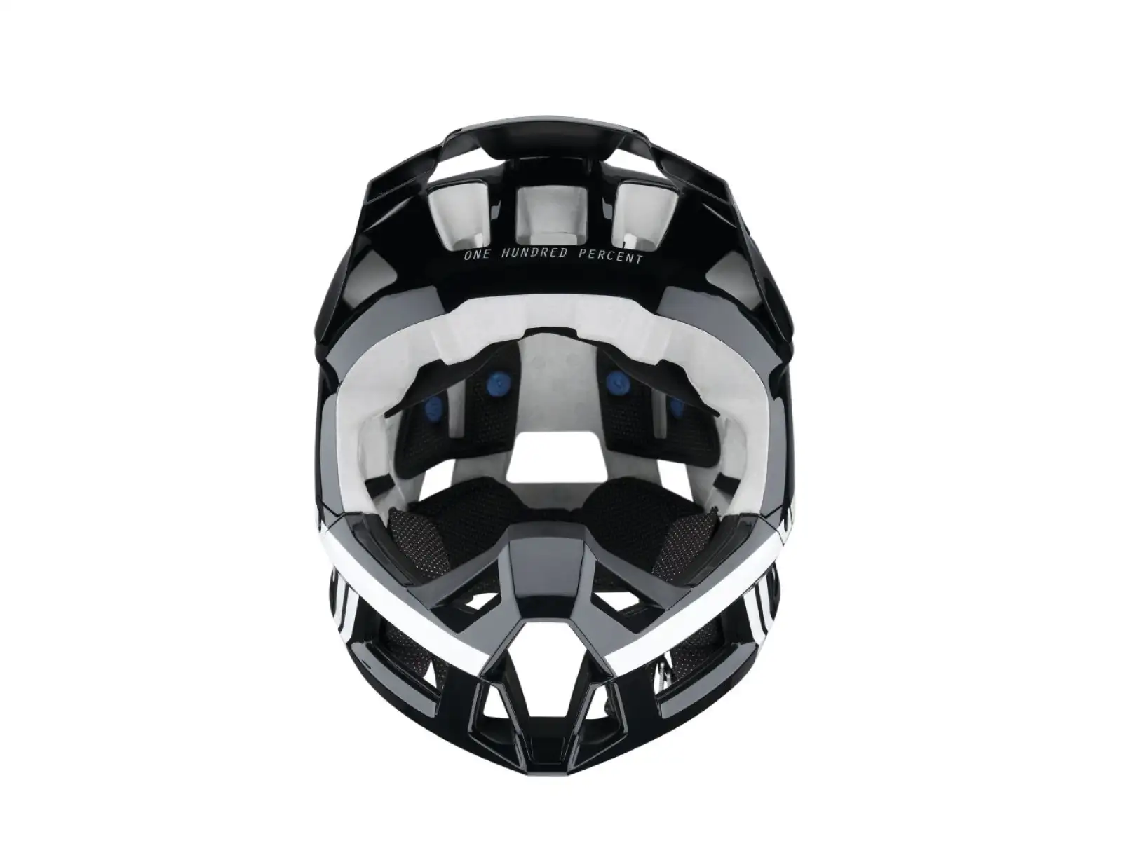 100% Trajecta w/Fidlock prilba Black/White