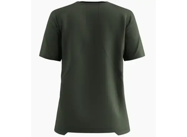 Salewa Puez AM Hyb dámske tričko krátky rukáv Dark Olive