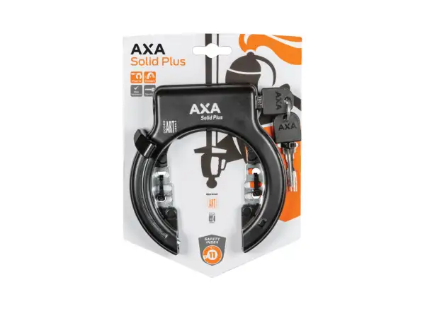 AXA Solid Plus zámok čierna