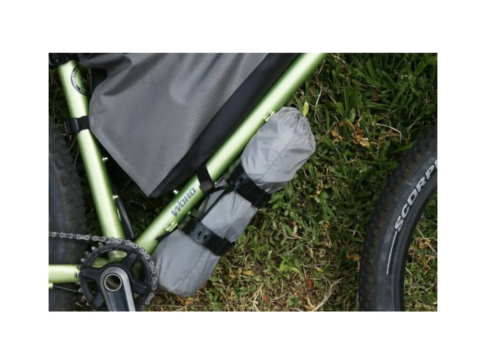 Woho Transforkage Anodized držiak na tašky titánová