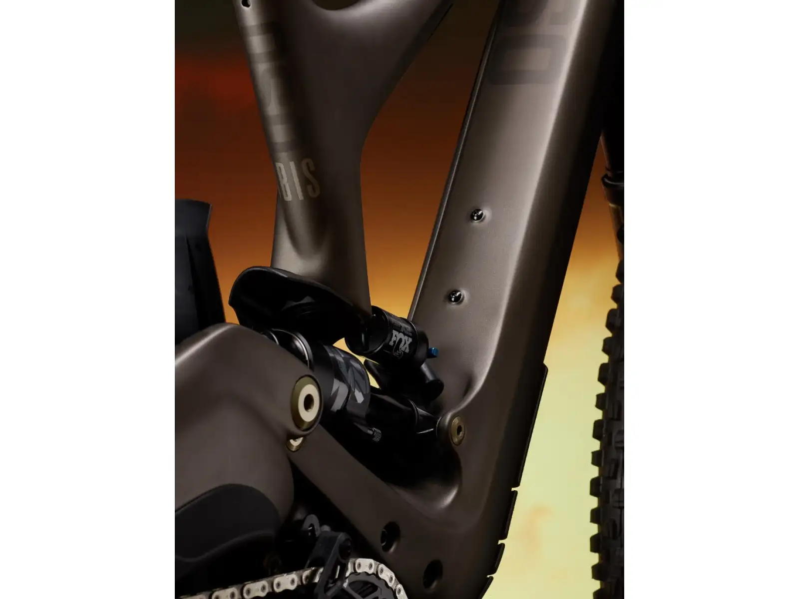 Ibis Oso GX T-Type celoodpružený elektrobicykel Bronze