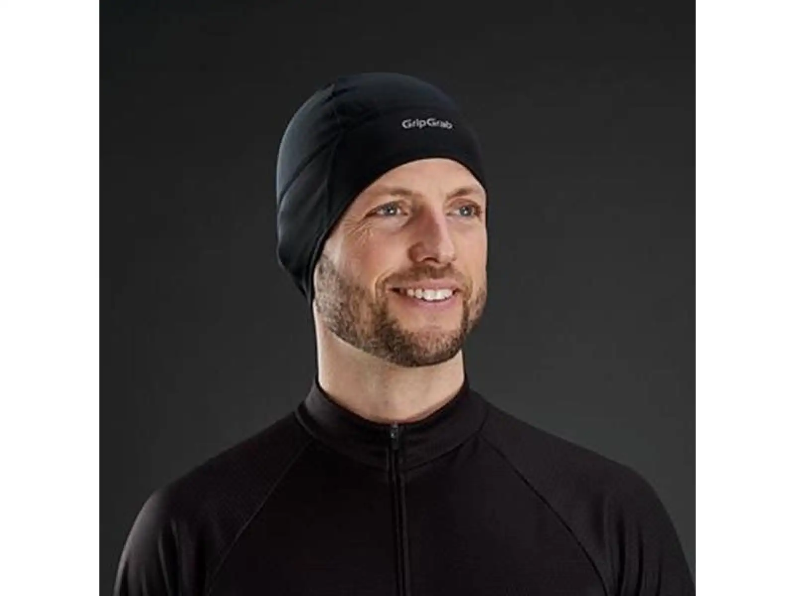 Grip Grab Thermal Skull cyklistická čiapka čierna