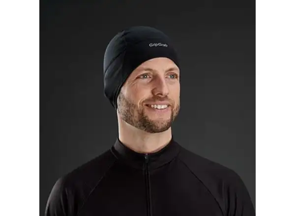 Grip Grab Thermal Skull cyklistická čiapka čierna