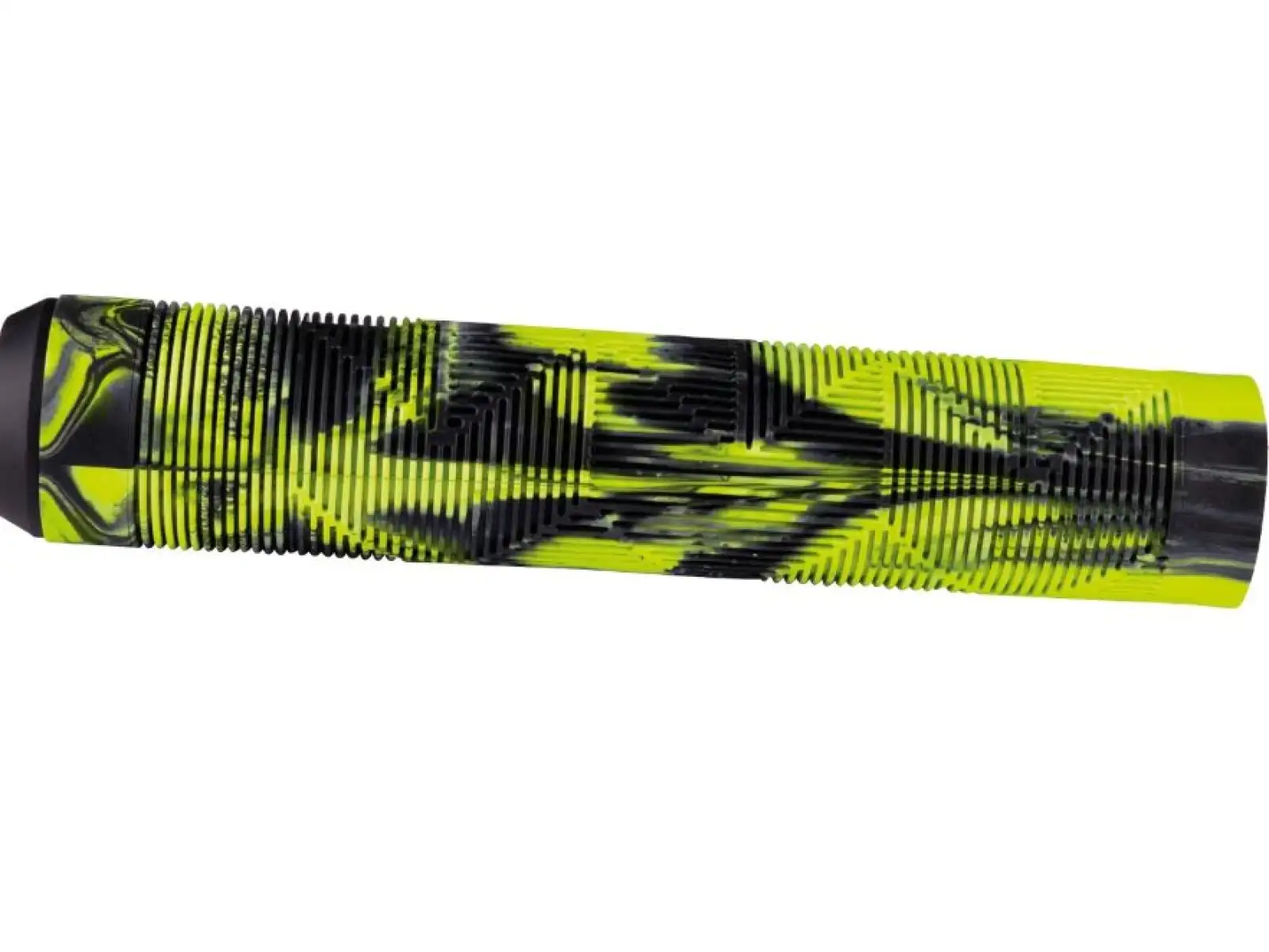 Force BMX145 gumové gripy čierna/fluo