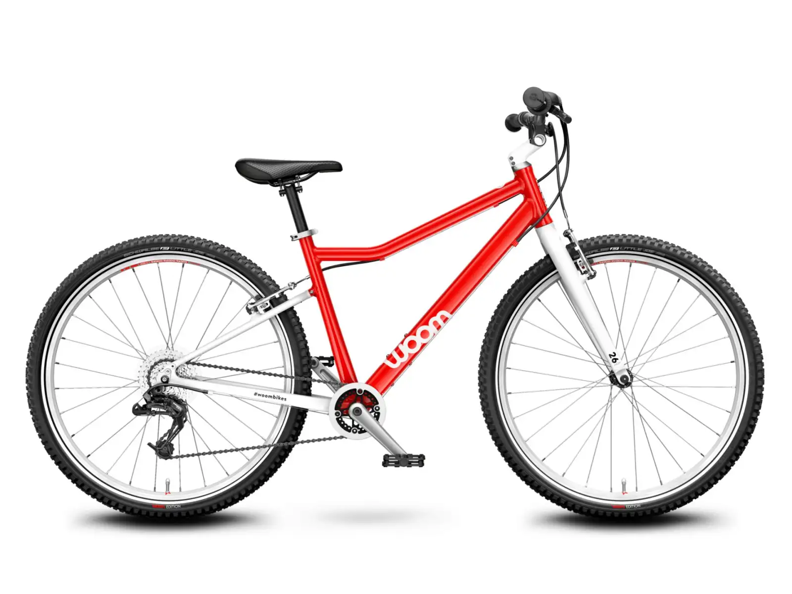 Detský bicykel Woom 6 Red 26