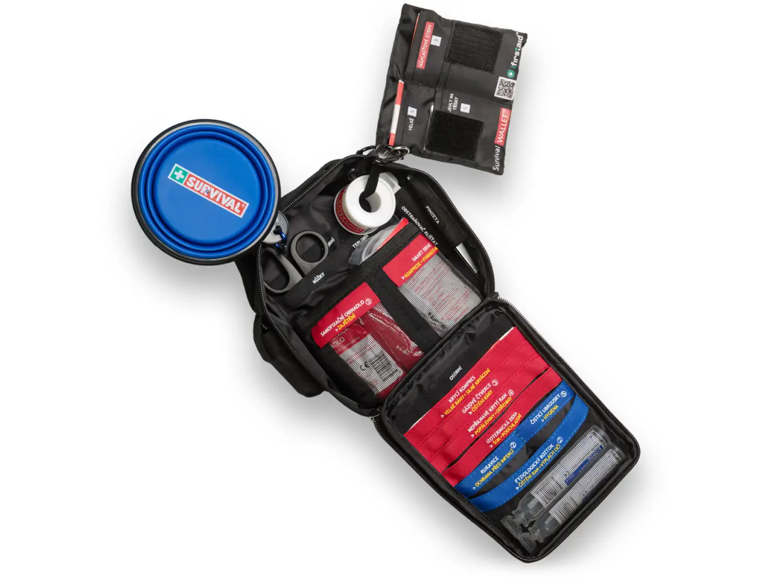 Survival First Aid Kit PET profesionálna lekárnička