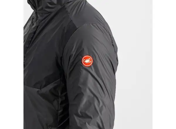 Castelli Riscalda Puffy pánska bunda dark gray/eletric lime