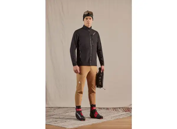 Maloja AlpelM. pánska bunda Deep Black Multi