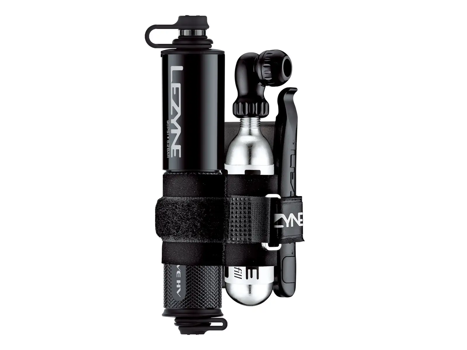 Lezyne Pocket Drive HV Loaded pumpa black