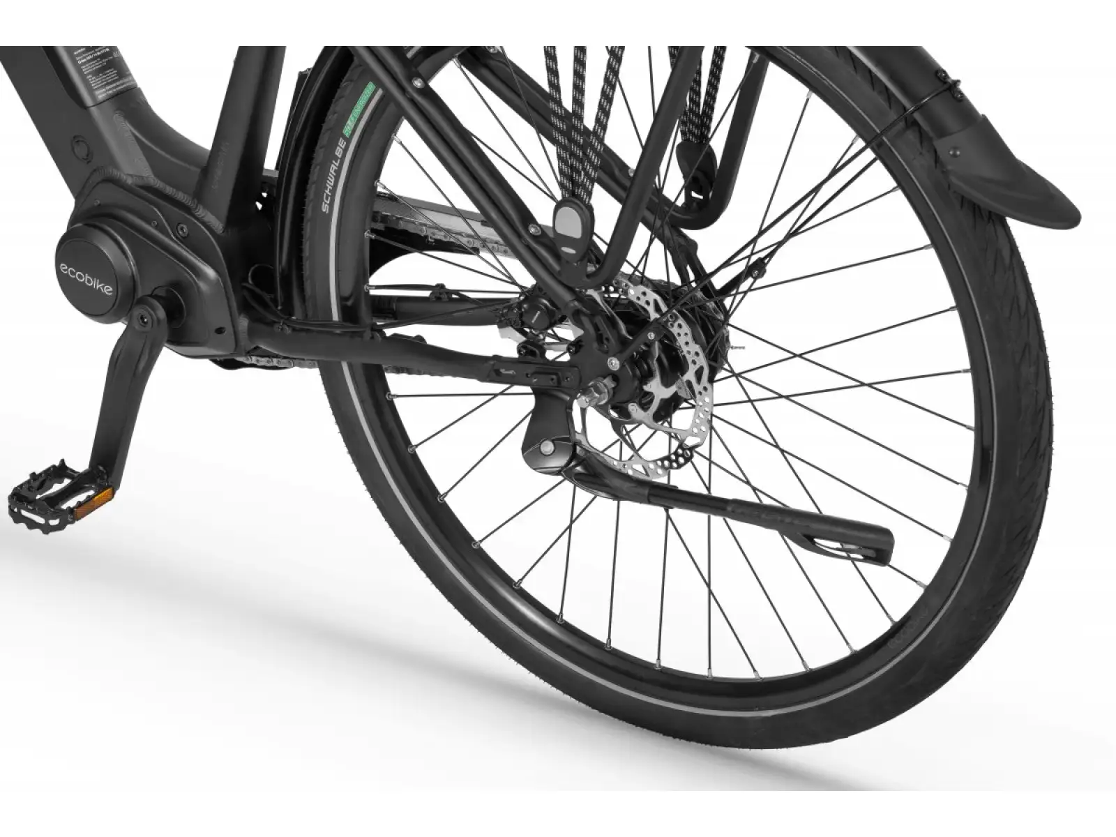 Ecobike LX mestský elektrobicykel 672 Wh Black