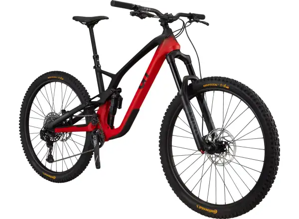 GT Force 29 Carbon Elite celoodpružený horský bicykel Red