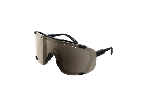 POC Devour okuliare Uranium Black/Clarity Trail/Partly Sunny Silver