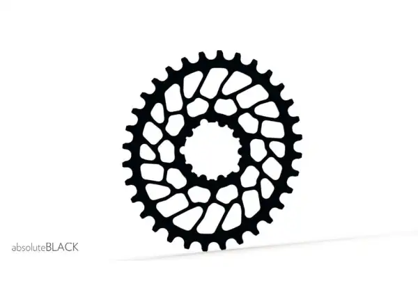 Absolute Black OVAL34 Sram BB30 prevodník, 34z. oválny