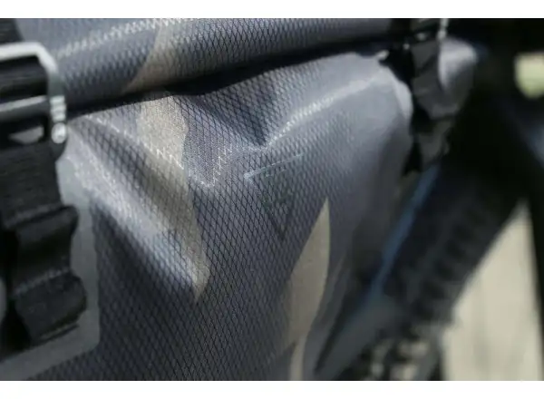 Woho X-Touring Dry taška do rámu 9 l Cyber-Camo Diamond čierna vel. M