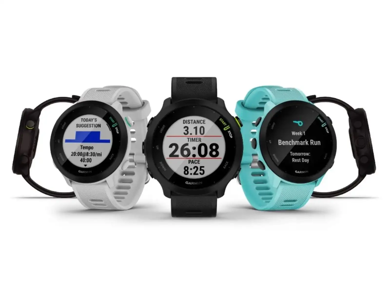 Garmin Forerunner 55 smart hodinky Aqua
