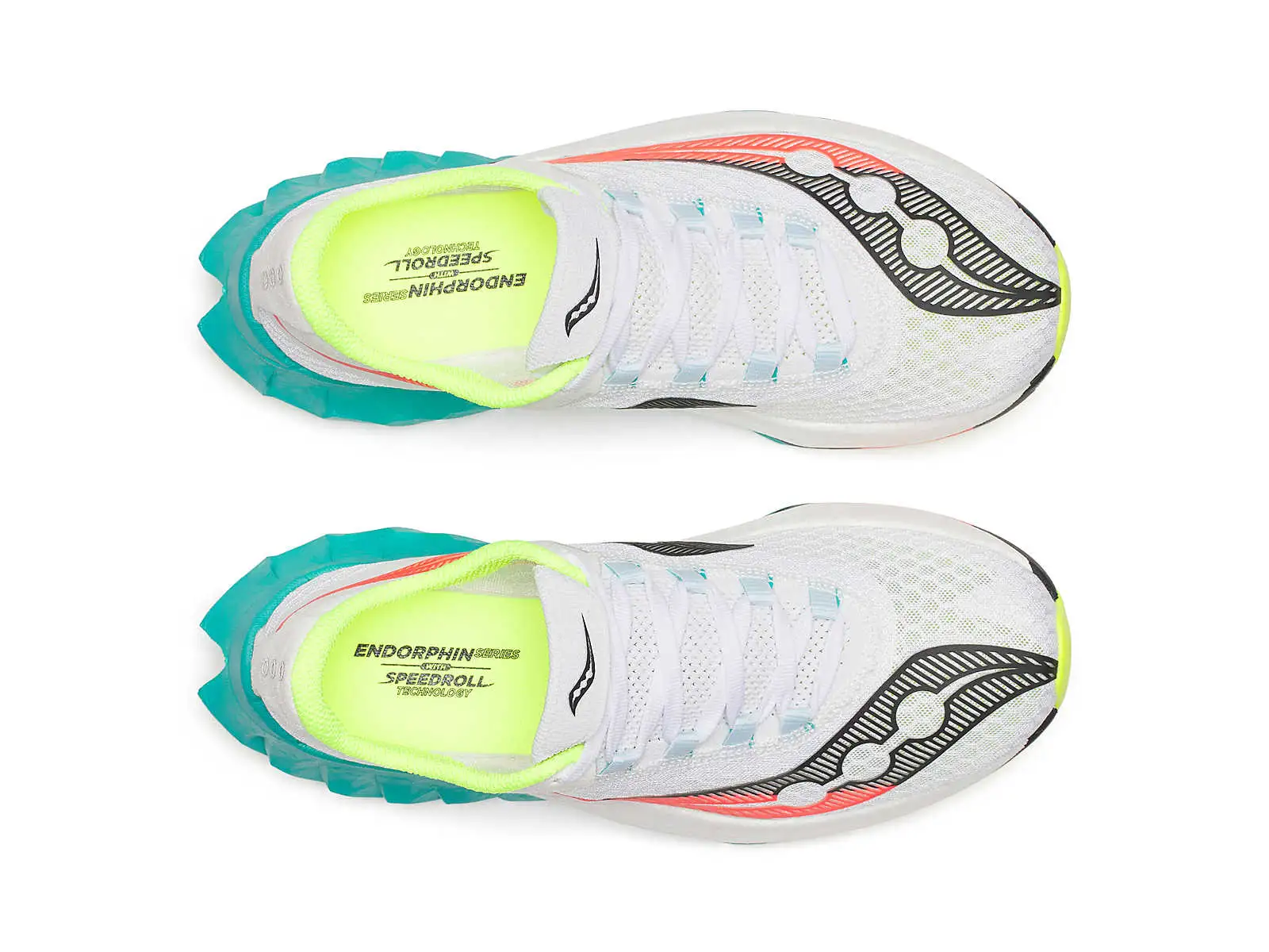 Saucony Endorphin Pro 4 dámska bežecká obuv white/mutant