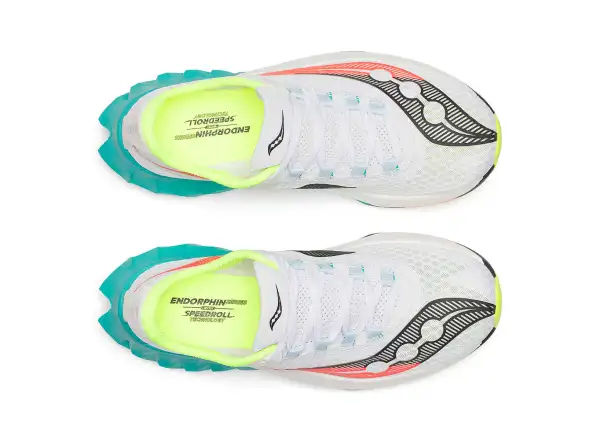 Saucony Endorphin Pro 4 dámska bežecká obuv white/mutant