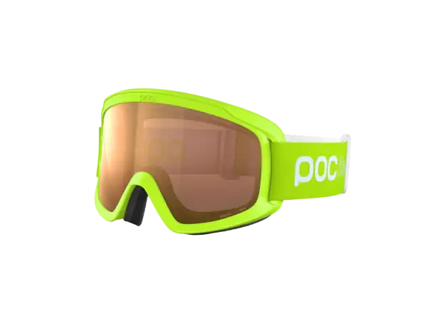 Detské zjazdové okuliare POCito Opsin Fluorescent Yellow/Green vo veľkosti. Uni