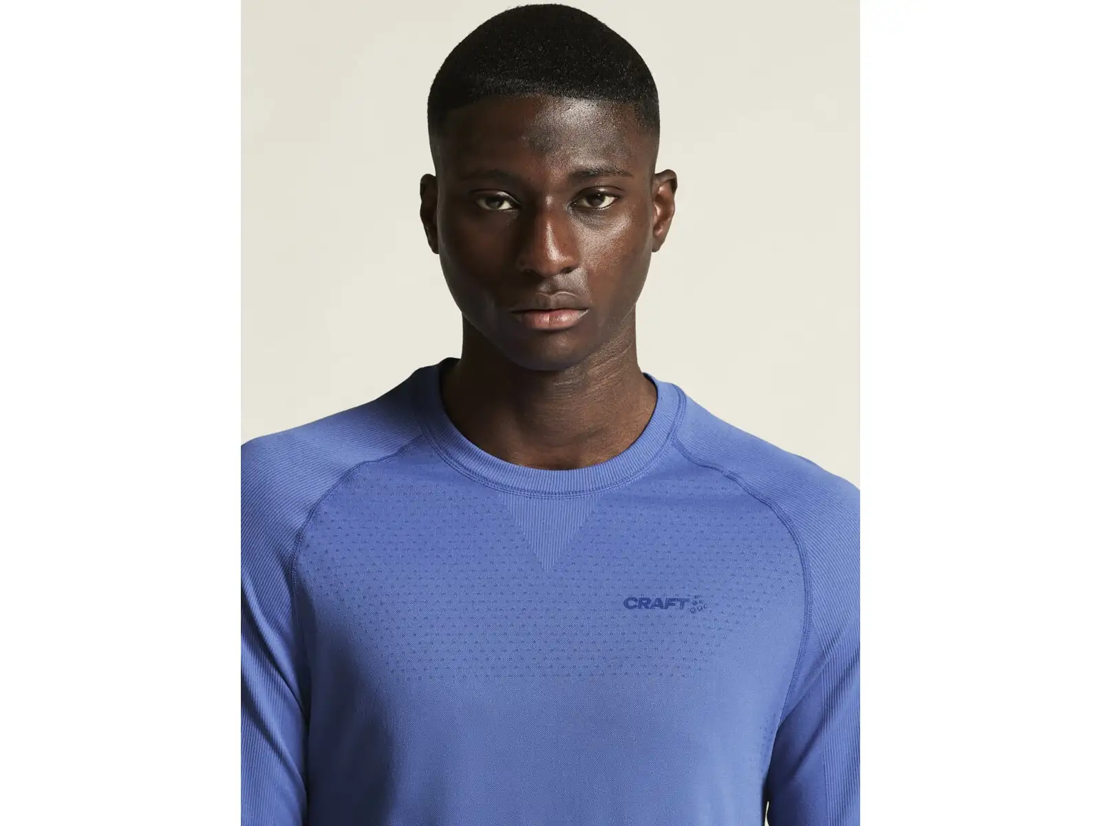 Craft Active Comfort LS 2 pánske tričko dlhý rukáv modrá