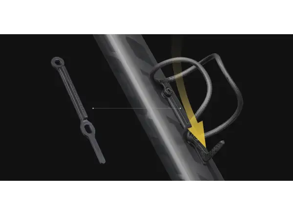 Topeak Feza Cage Tubular Carbon košík na fľašu R10 Black
