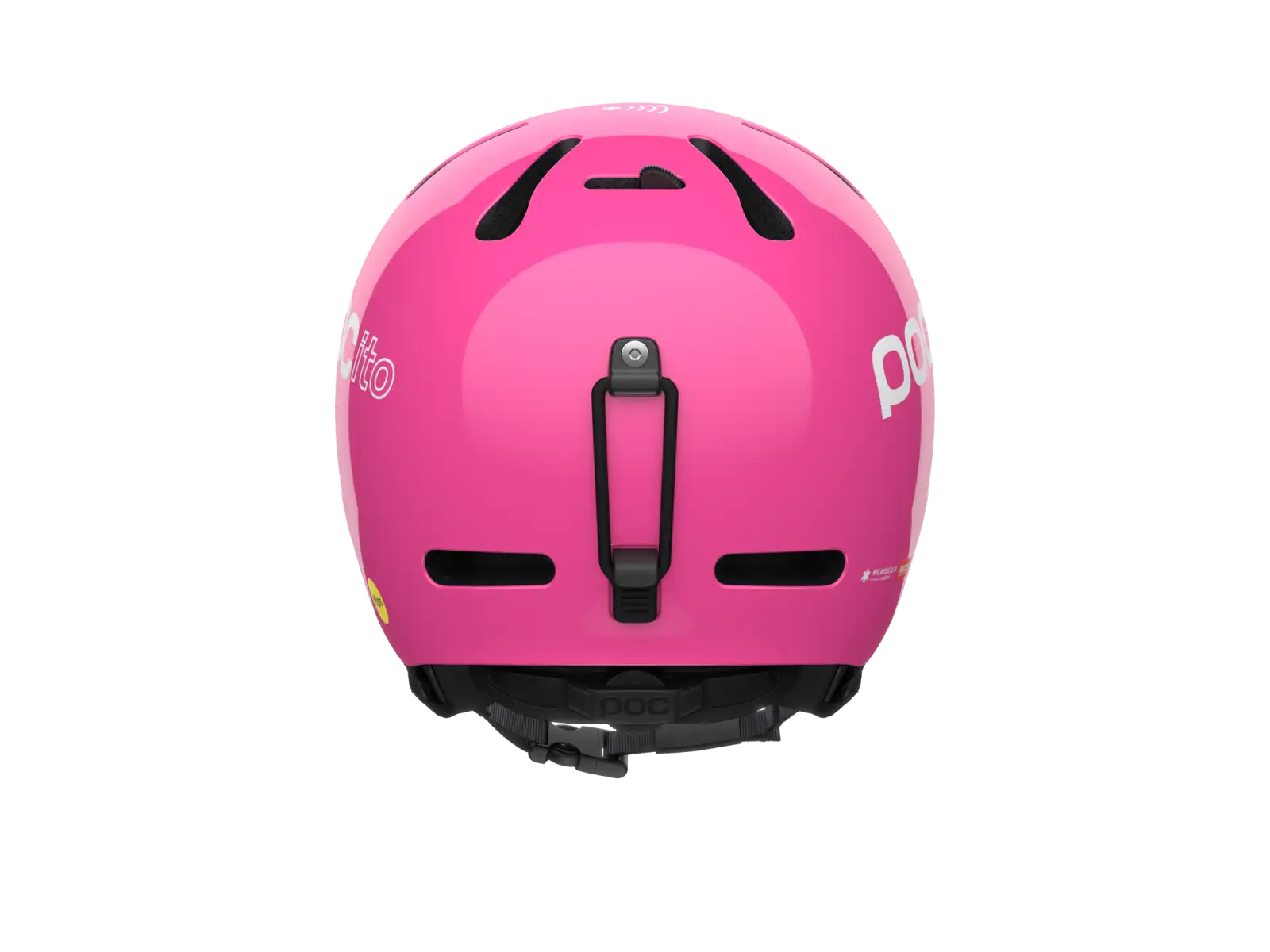 POC POCito Fornix MIPS detská lyžiarska helma Fluorescent Pink