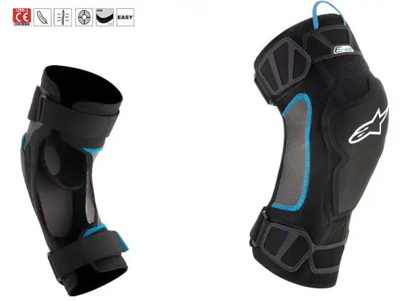 Alpinestars E-ride chrániče kolien black