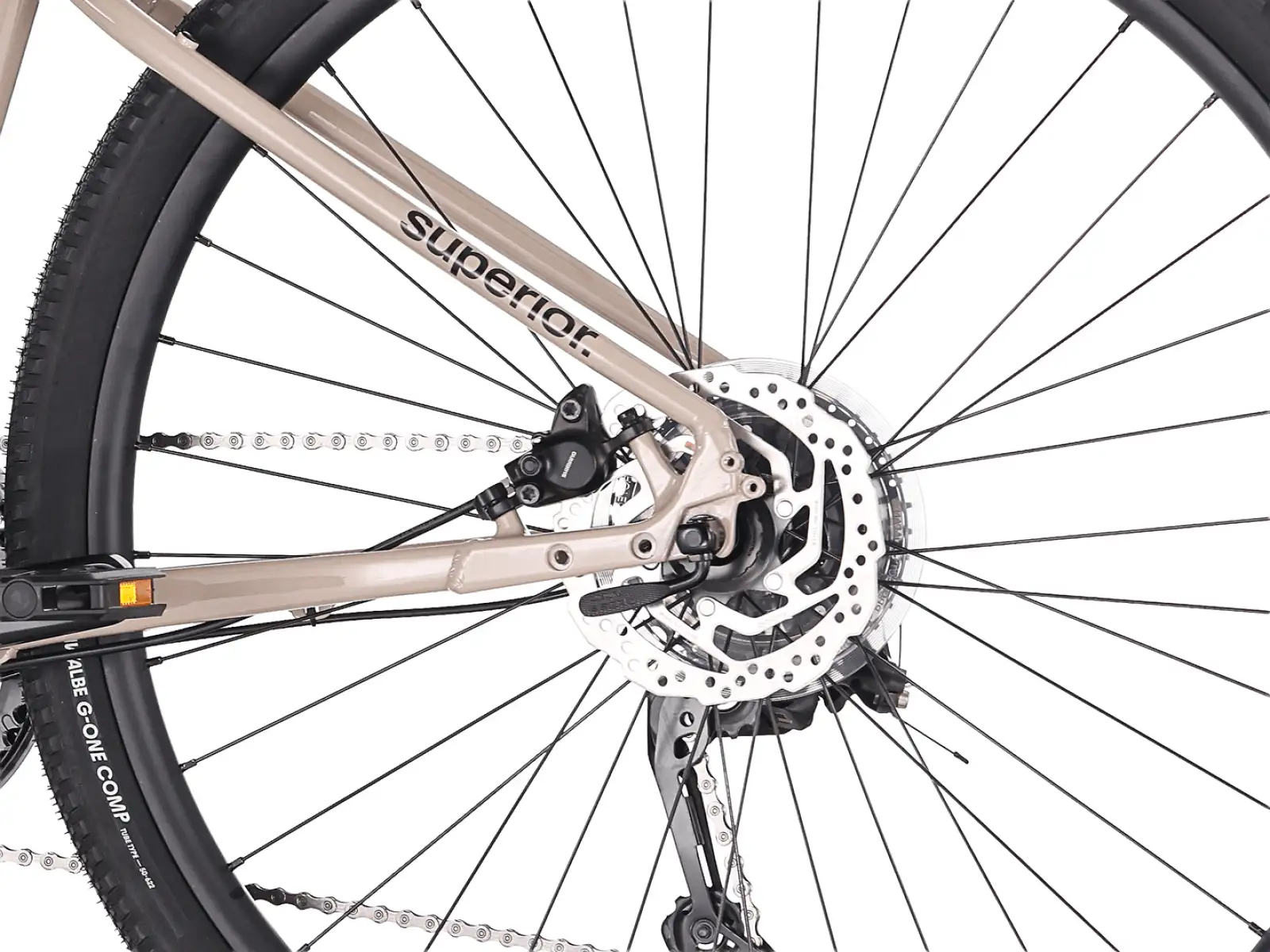 Superior Blox 6.5 mestský bicykel Gloss Dust