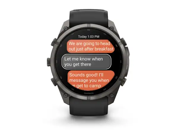 Garmin Fénix 9 Pro inReach 51 mm inteligentné hodinky Carbon gray DLC Titanium Black/Pebble gray
