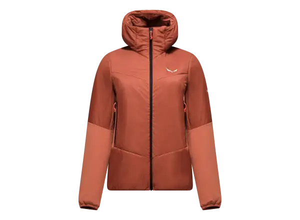 Salewa Ortles Hybrid TirolWool Air dámska bunda Etruscan Red