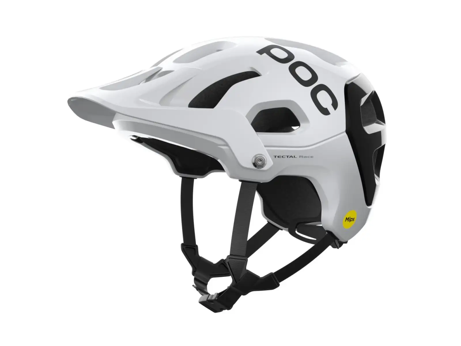 POC Tectal Race MIPS prilba Hydrogen White/Uranium Black