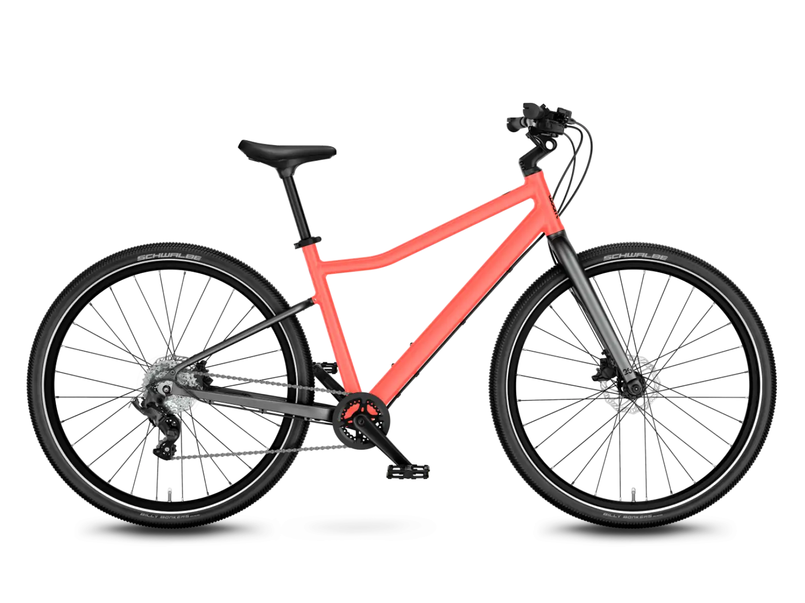 Woom 6 Explorer 26 Neon Coral detský bicykel