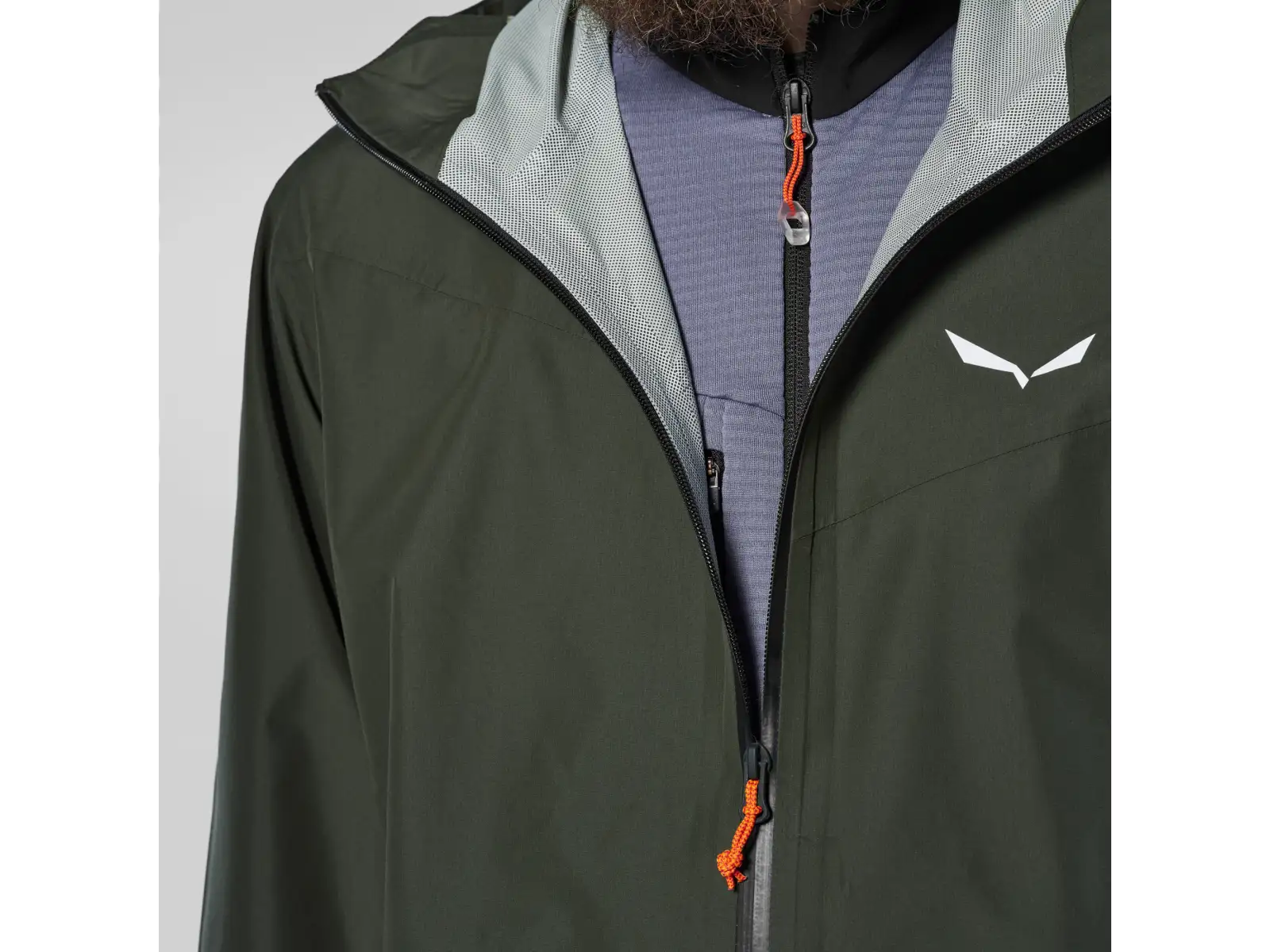 Salewa Puez 2.5L Powertex pánska bunda Dark Olive