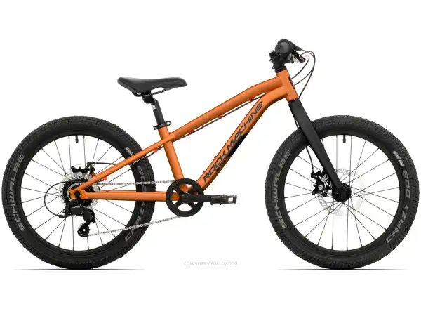 Rock Machine Blizz Jr. 20 detský bicykel Orange