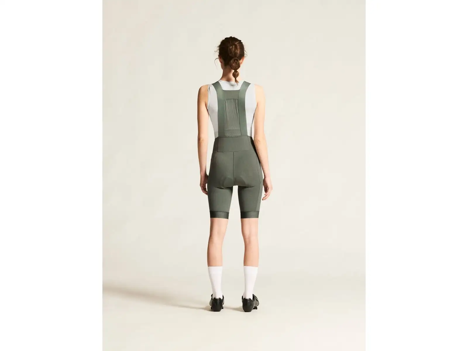 Craft Endur Cargo Bib C3 dámske kraťasy s vložkou a trakmi zelená