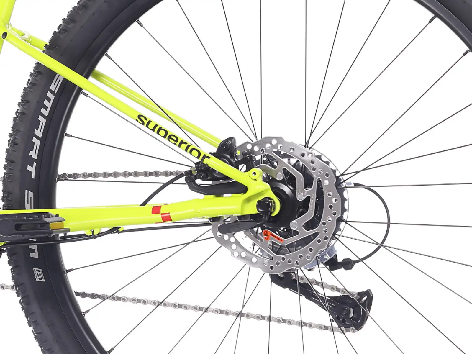 Superior RACER 27 detský bicykel Matte Radioactive Yellow