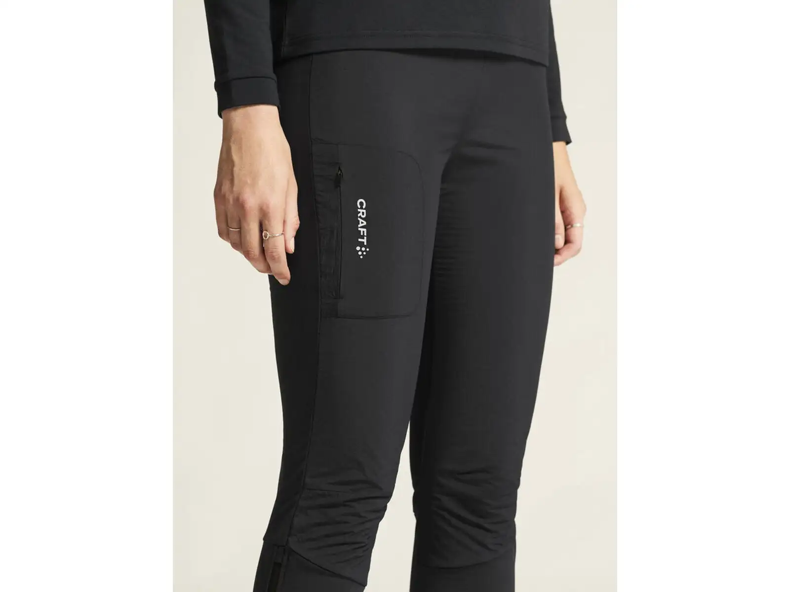 Craft SubZ Light Tights dámske nohavice čierna