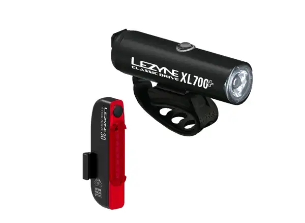 Lezyne Classic Drive XL 700+/Stick Drive súprava svetiel