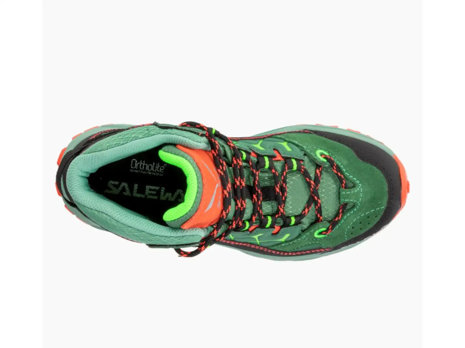 Salewa Alp Trainer Mid GTX Detské outdoorové topánky Myrtle Tender Shot