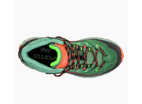 Salewa Alp Trainer Mid GTX Detské outdoorové topánky Myrtle Tender Shot