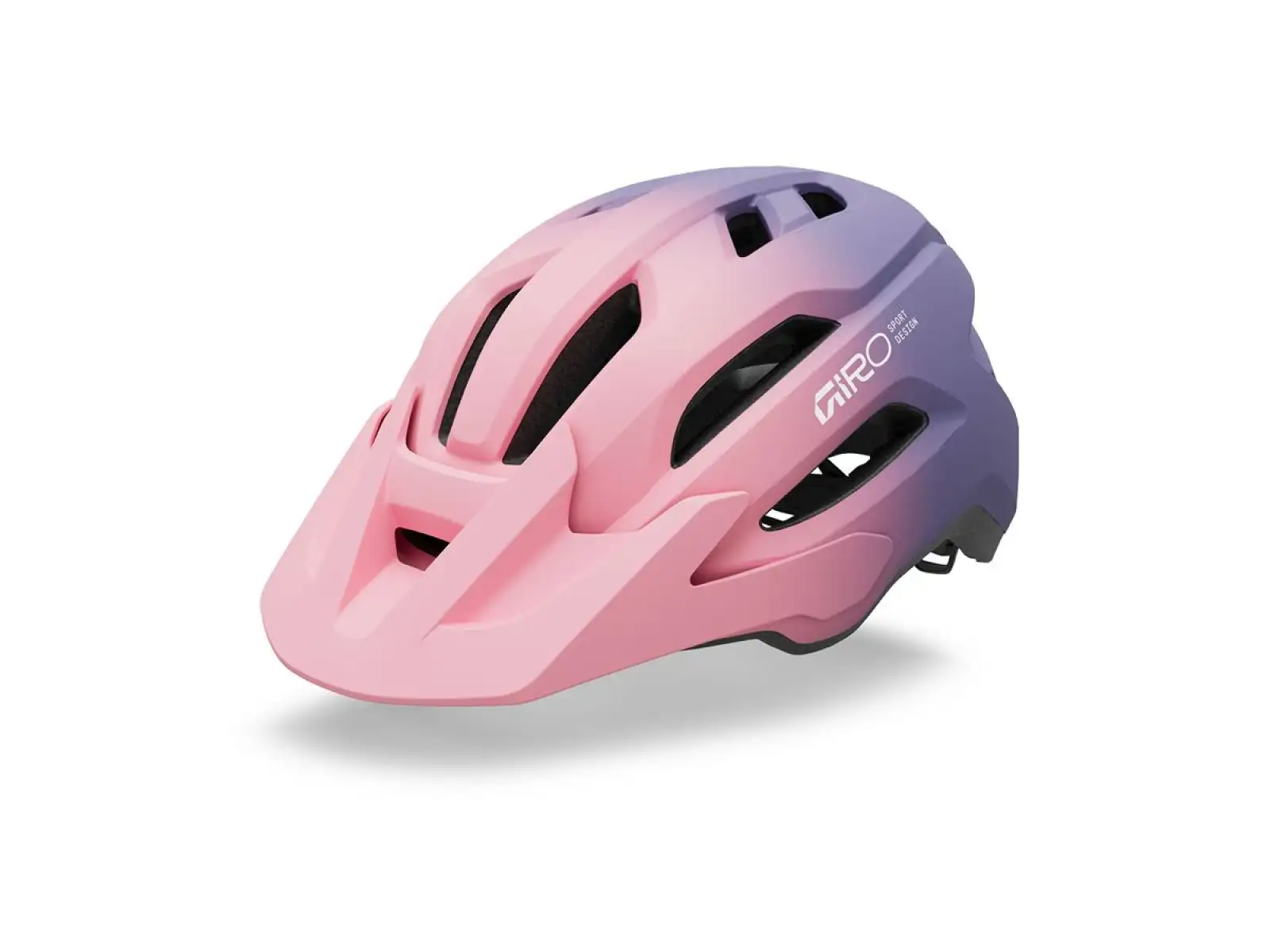 Giro Fixture II Youth detská prilba Mat Light Pink/Purple Fade